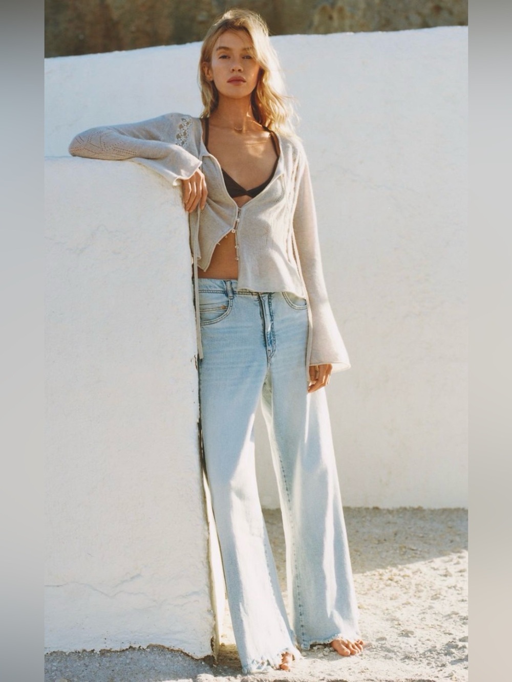 Anthropologie Pilcro The Adi Safie Frayed Hem Jeans Size 29 EUC
